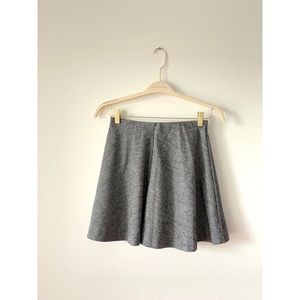 Uniqlo Houndstooth Skater Skirt